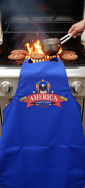 America 250 blue apron